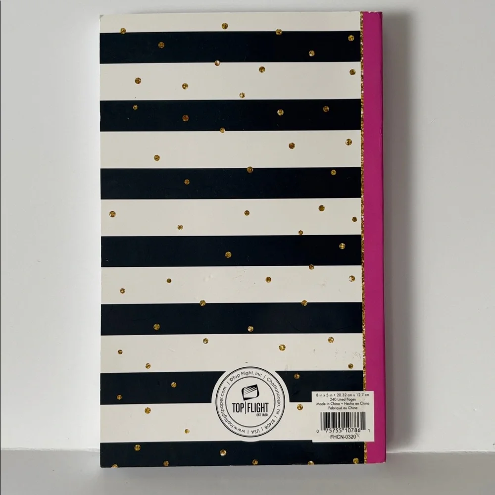 Top Flight Party Time “Yay” Lined Journal Notebook